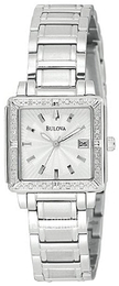 Bulova Diamond Srebrny/Stal 96R143