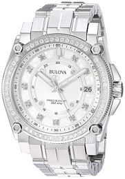 Bulova Precisionist Srebrny/Stal Ø40 mm 96R226