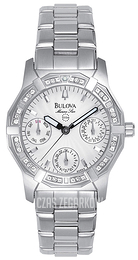Bulova Srebrny/Stal Ø31 mm 96R53