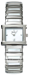 Bulova Biały/Stal Ø21 mm 96T65