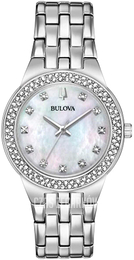 Bulova Biały/Stal Ø33 mm 96X144