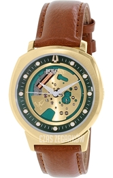Bulova Accutron Zielony/Skóra Ø42 mm 97A110