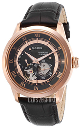 Bulova Czarny/Skóra Ø42 mm 97A116