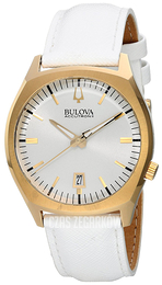 Bulova Accutron Biały/Skóra Ø41 mm 97B131
