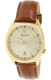 Bulova Accutron Żółte złoto/Skóra Ø41 mm 97B132