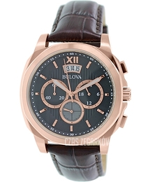Bulova Czarny/Skóra Ø43 mm 97B136