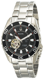 Bulova Marine Star Czarny/Stal Ø40 mm 98A105