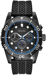 Bulova Czarny/Guma Ø42 mm 98A211