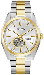Bulova Surveyor Srebrny/Stal w odcieniu złota Ø42 mm 98A284