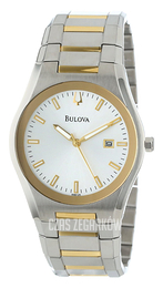 Bulova Bracelet Srebrny/Stal w odcieniu złota Ø40 mm 98B125