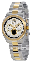 Bulova Szary/Stal w odcieniu złota Ø43 mm 98B232