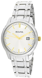 Bulova Srebrny/Stal Ø40 mm 98B241