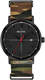 Bulova Classic Czarny/Tkanina Ø39 mm 98B336