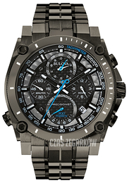 Bulova Precisionist Czarny/Stal Ø46 mm 98G229