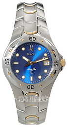 Bulova Marine Star Niebieski/Stal w odcieniu złota 98G75