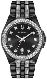 Bulova Czarny/Stal Ø42 mm 98K101
