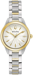 Bulova Srebrny/Stal w odcieniu złota Ø28 mm 98L277