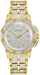 Bulova Octava Srebrny/Stal w odcieniu złota Ø34 mm 98L302