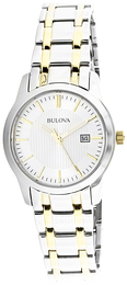 Bulova Dress Srebrny/Stal w odcieniu złota Ø30 mm 98M122