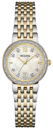 Bulova Diamond Biały/Stal Ø26 mm 98R211
