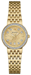 Bulova Diamond Żółte złoto/Stal w odcieniu złota Ø26 mm 98R212