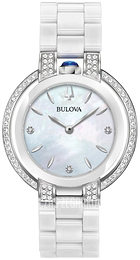 Bulova Diamond Biały/Czeramiczna Ø35 mm 98R265