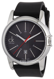 Calvin Klein Dress Czarny/Guma Ø42 mm K0A21507
