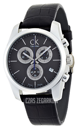 Calvin Klein Strive Czarny/Skóra Ø43 mm K0K27161
