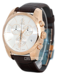 Calvin Klein Strive Srebrny/Skóra Ø43 mm K0K27620