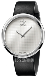 Calvin Klein Srebrny/Skóra Ø46 mm K0V231C6