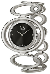 Calvin Klein Graceful Czarny/Stal Ø30 mm K1P23104