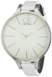 Calvin Klein Basic Biały/Skóra Ø42 mm K2B23101