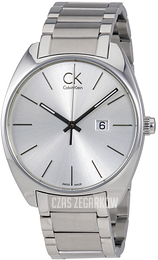 Calvin Klein Exchange Srebrny/Stal Ø44 mm K2F21126