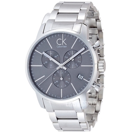 Calvin Klein City Czarny/Stal Ø43 mm K2G27143