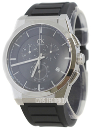 Calvin Klein Dart Czarny/Guma Ø45 mm K2S371D1