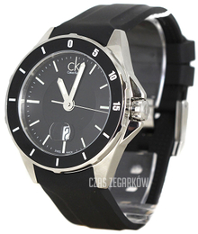 Calvin Klein Play Czarny/Guma Ø44 mm K2W21XD1