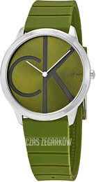 Calvin Klein Zielony/Guma Ø40 mm K3M211WL