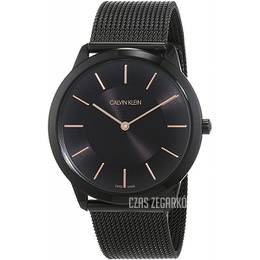 Calvin Klein Czarny/Stal Ø40 mm K3M21421