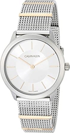 Calvin Klein Szary/Stal w kolorze różowego złota Ø35 mm K3M521Y6