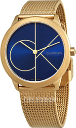Calvin Klein Niebieski/Stal w odcieniu złota Ø35 mm K3M5255N