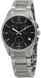 Calvin Klein Bold Czarny/Stal Ø41 mm K5A27141