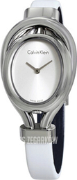 Calvin Klein Microbelt Srebrny/Satyna Ø27 mm K5H231K6
