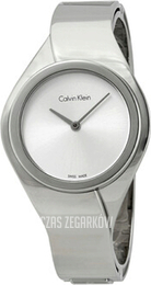 Calvin Klein Senses Srebrny/Stal Ø27 mm K5N2M126