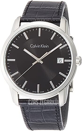Calvin Klein Infinite Czarny/Skóra Ø42 mm K5S311C1