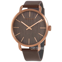 Calvin Klein Czarny/Skóra Ø36 mm K7B216G3