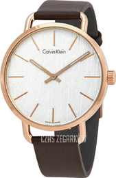Calvin Klein Srebrny/Skóra Ø36 mm K7B216G6