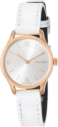Calvin Klein Srebrny/Skóra Ø26 mm K7V236L6