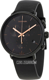 Calvin Klein Czarny/Skóra Ø43 mm K8M274CB