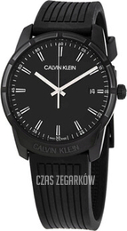 Calvin Klein Czarny/Guma Ø42 mm K8R114D1