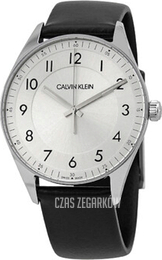 Calvin Klein Srebrny/Skóra Ø40 mm KBH211C6